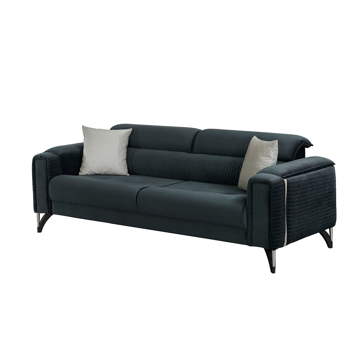 Fashionable Dwelling Room Couch Set with Wood Legs - Customizable Sectionals for Dwelling and Resort Lobbies