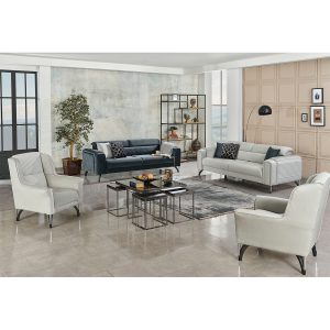 Fashionable Dwelling Room Couch Set with Wood Legs – Customizable Sectionals for Dwelling and Resort Lobbies