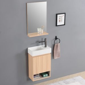 Personalised Compact PVC Wall-Mounted Toilet Self-importance Cupboard